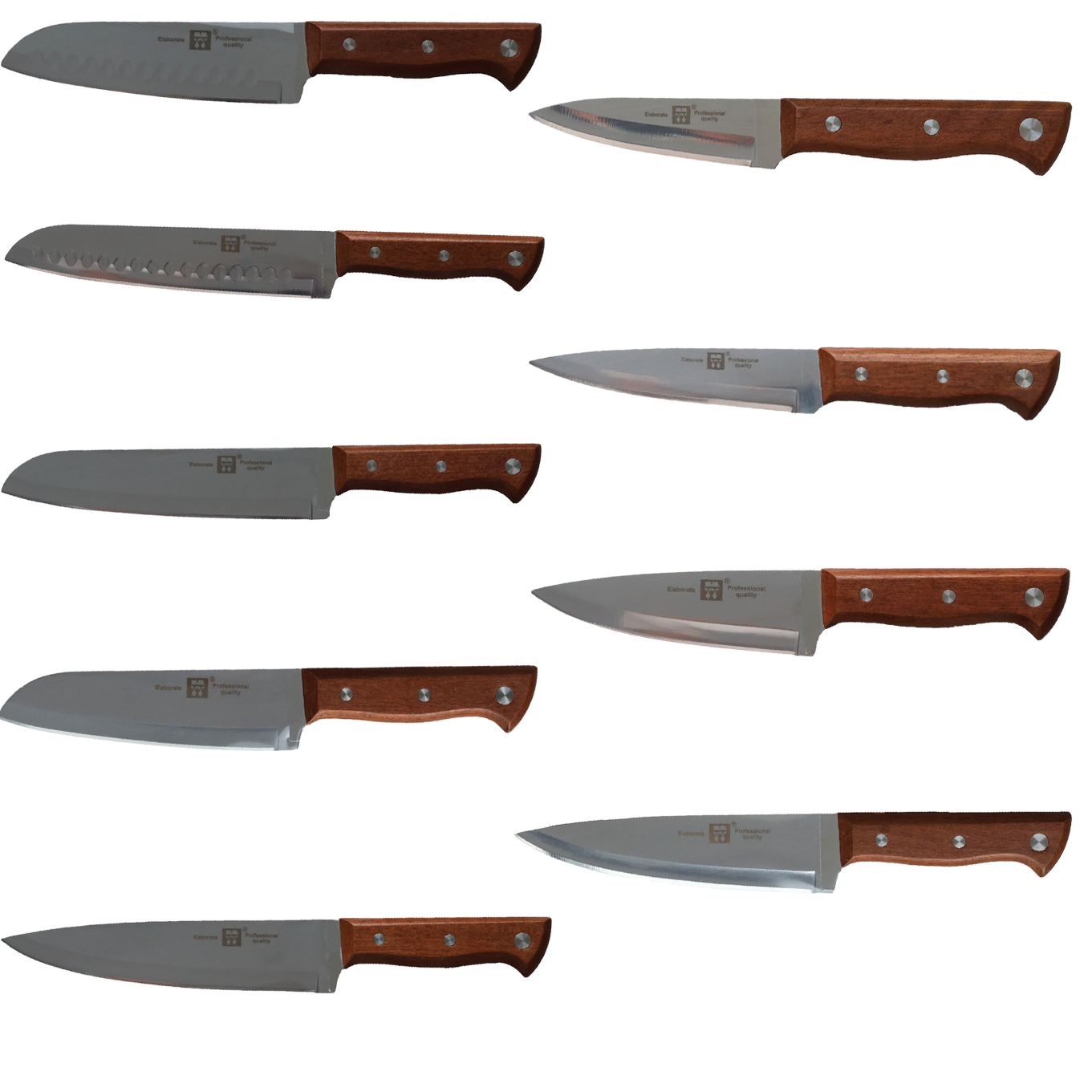 Brown Wooden Handle Knife-S2